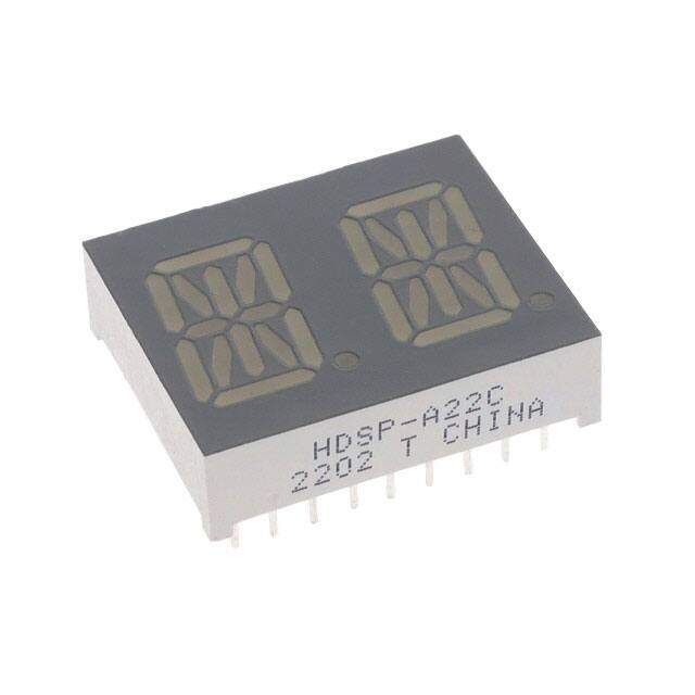 HDSP-A22C DISP 14SEG 0.54" DBL RED 18DIP