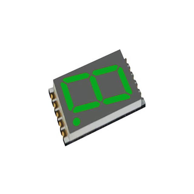 DSM7UA56105 DISPLAY 7SEG 0.56" SGL GRN 10SMD