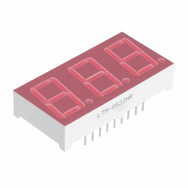 LTM-8522HR DISPLAY 7SEG 0.56" TRP RED 18DIP