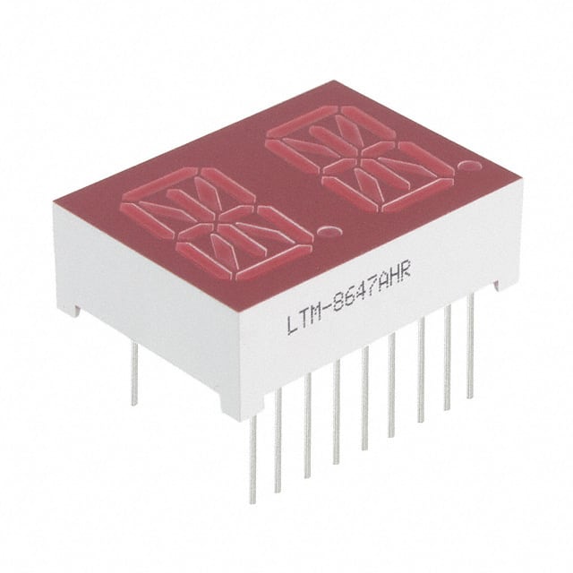 LTM-8647AHR DISP 14SEG 0.54" DBL RED 18DIP