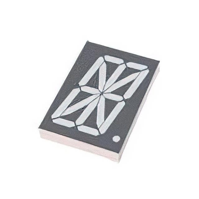 PSA23-11SURKWA 2.3" RED ALPHANUMERIC LED DISPLA