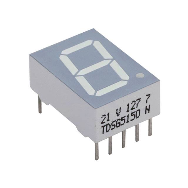 TDSG5150 DISPLAY 7SEG 0.51" SGL GRN 10DIP