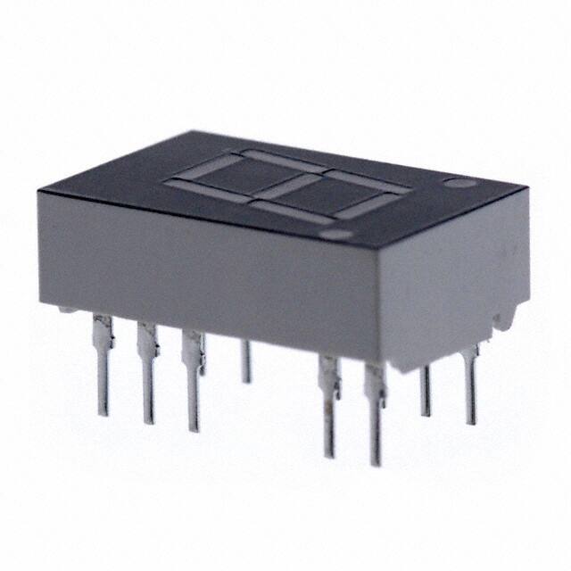 HDSP-E101 DISPLAY 7SEG 0.43" SGL RED 14DIP