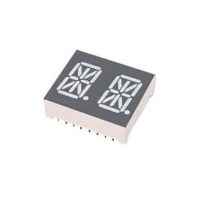 PDA54-11SURKWA .54" DUAL ALPHANUMERIC RED LED D