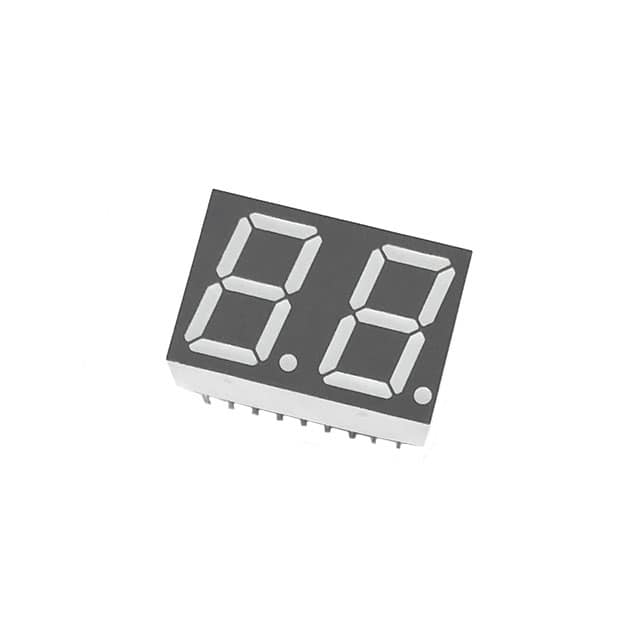 HDSP-5621 DISPLAY 7SEG 0.56" DBL GRN 18DIP