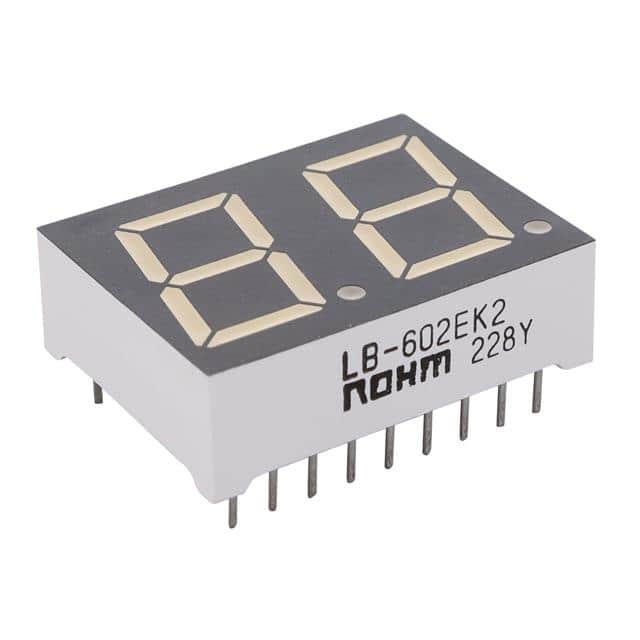 LB-602EK2 TWO DIGIT LED NUMERIC DISPLAYS: