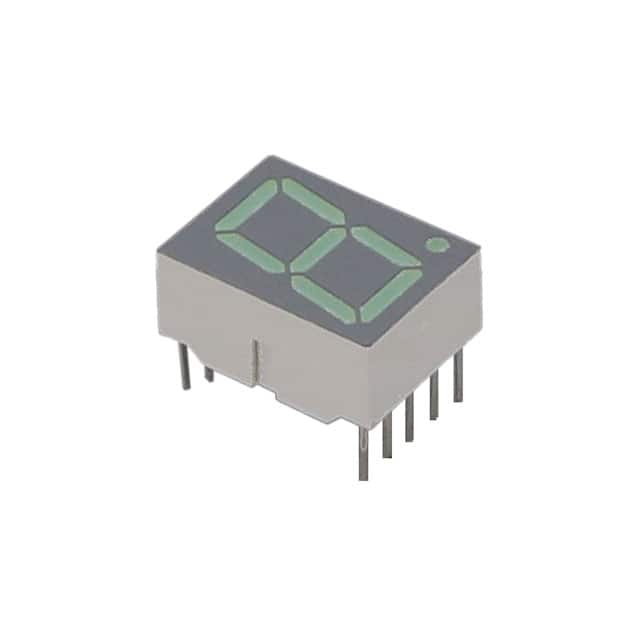 HDSP-5601-GH000 DISPLAY 7SEG 0.56" SGL GRN 10DIP