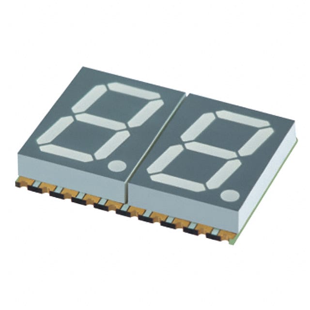 XZFMDK14C2 DISPLAY 7SEG 0.56" DBL RED 20SMD