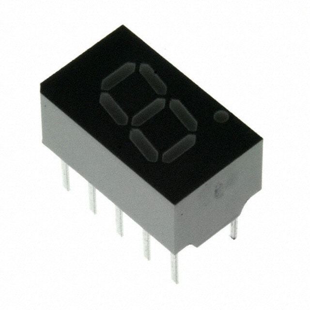 HDSP-7501-CD000 DISPLAY 7-SEG 0.3" SGL RED 10DIP