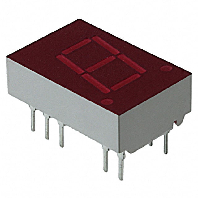 5082-7653-DE000 DISPLAY 7SEG 0.43" SGL RED 14DIP