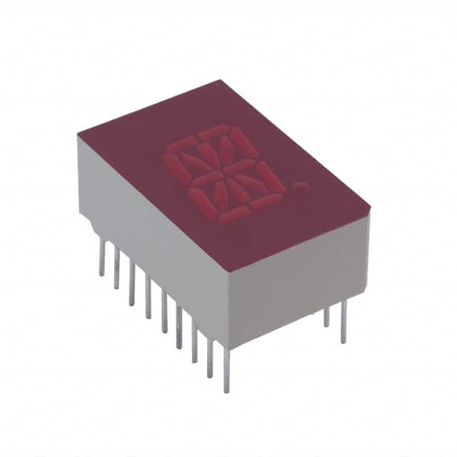 LTP-587HR DISPLAY 16SEG 0.5" SGL RED 18DIP