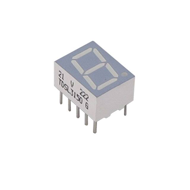 TDSL3150 DISPLAY 7SEG 0.39" SGL RED 10DIP