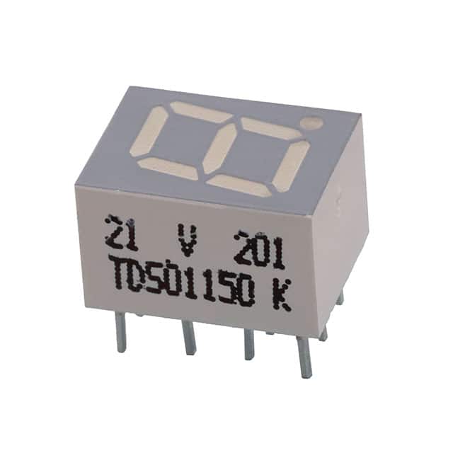 TDSO1150 DISPLAY 7-SEG 0.28" SGL ORG-RED