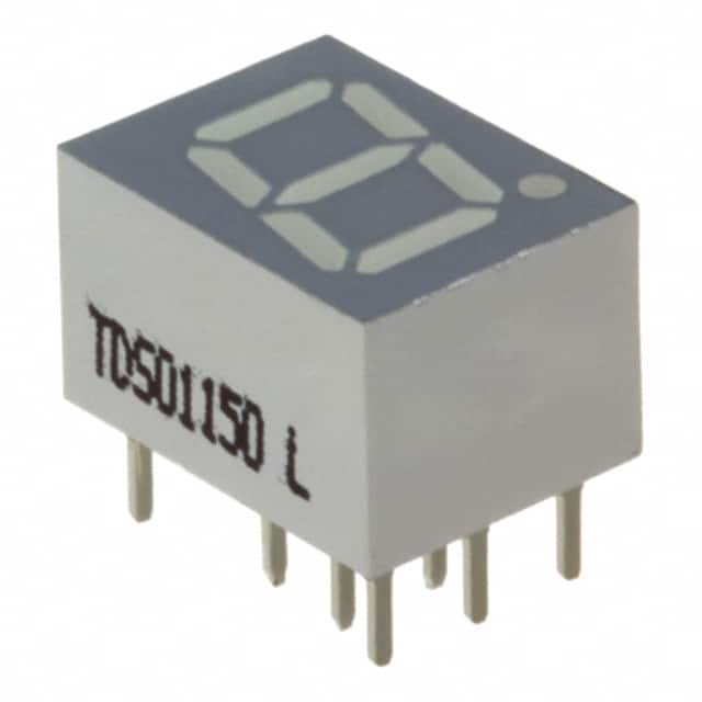 TDSO1150-K DISPLAY 7-SEG 0.28" SGL ORG-RED