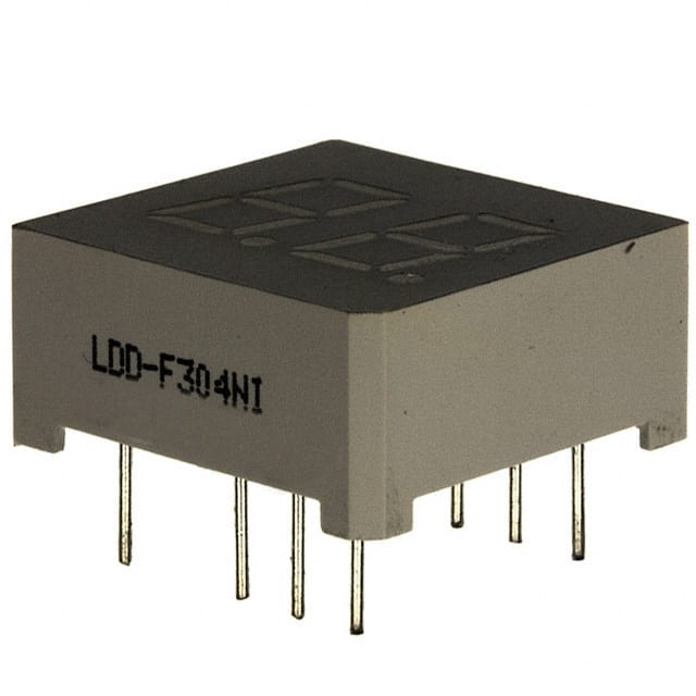 LDD-F304NI DISPLAY 7-SEG 0.3" DBL RED 10DIP