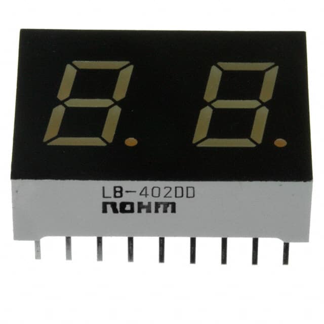 LB-402MN DISPLAY 7SEG 0.4" DBL GRN 18DIP