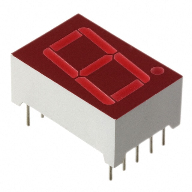 LTS-6980HR DISPLAY 7SEG 0.56" SGL RED 10DIP