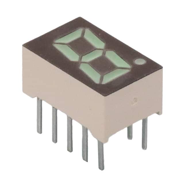 NAG131SPH-F DISPLAY 7SEG 0.31" SGL GRN 10DIP