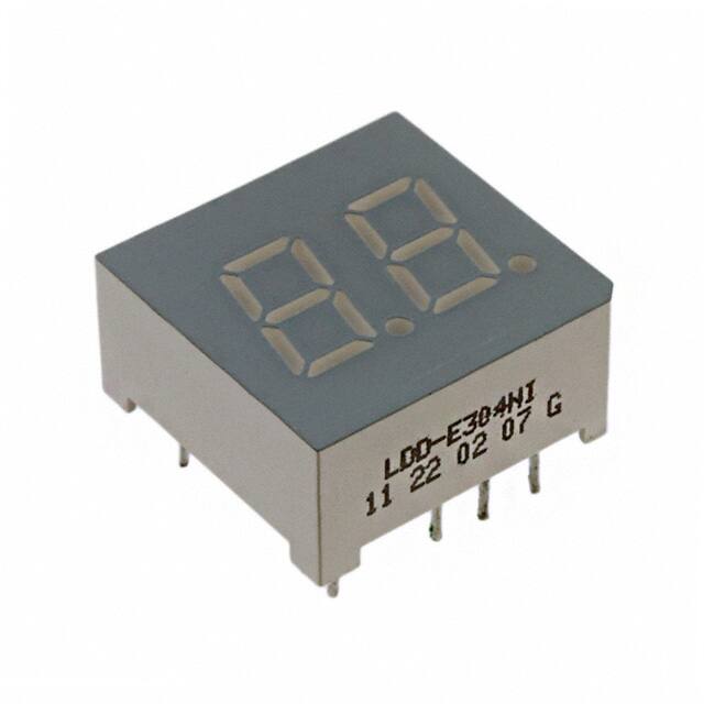 LDD-E304NI DISPLAY 7-SEG 0.3" DBL RED 10DIP