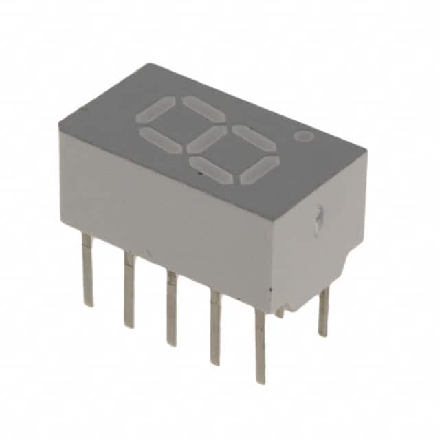 HDSP-A101 DISPLAY 7-SEG 0.3" SGL RED 10DIP