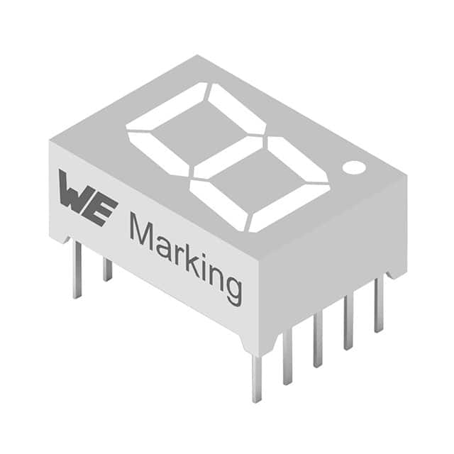 157136B12701 WL-T7DS 7 SEGMENTS DISPLAY THT S