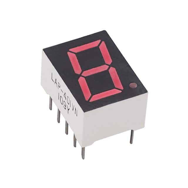 LAP-401VN DISPLAY 7-SEG 0.4" SGL RED 10DIP