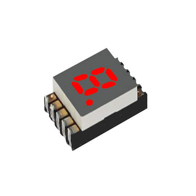 DSM7UA20101 DISPLAY 7-SEG 0.2" SGL RED 10SMD