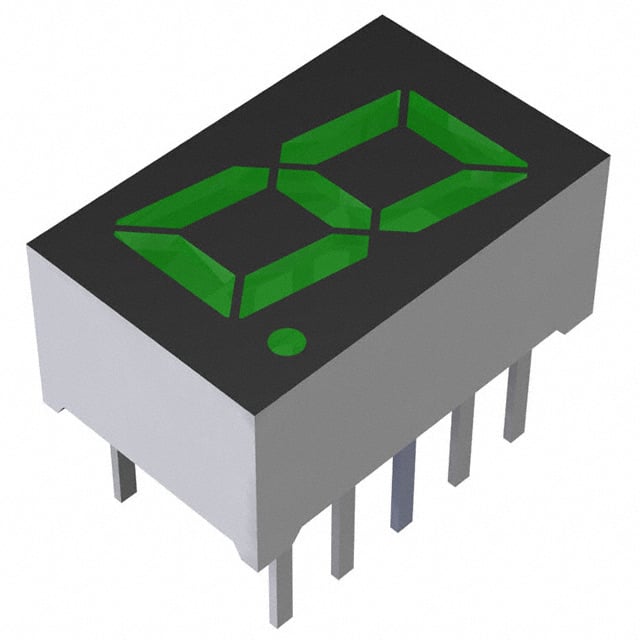 LA-301MB DISPLAY 7SEG 0.31" SGL GRN 10DIP