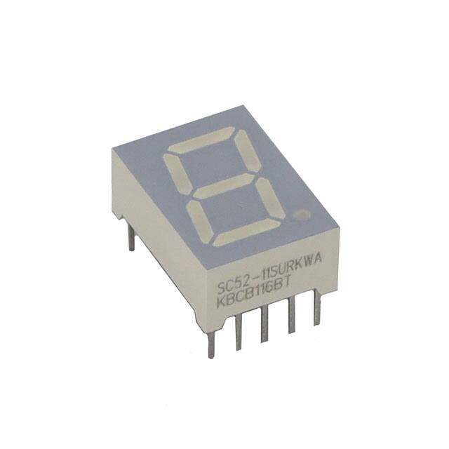 SC52-11SURKWA DISP 650NM HYPER RD NUMERIC .52"