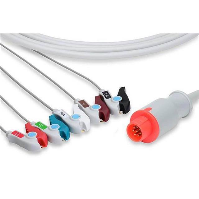 BM3VET DIRECT-CONNECT ECG CABLES PINCH/GRABBER Replacement for Bionet BM3VET Di