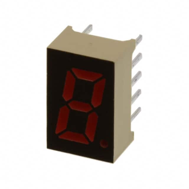 LA-301AL DISPLAY 7SEG 0.31" SGL RED 10DIP