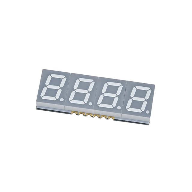 SDQA39G2W DISPLAY 7SEG 0.39" QUAD GR 12SMD