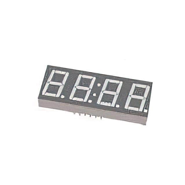 CC56-12SURKWA .56" 4-DIGIT RED LED DISPLAY