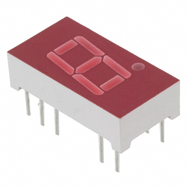 LTS-4940AHR DISPLAY 7-SEG 0.4" SGL RED 14DIP