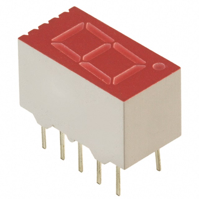 LTS-367HR DISPLAY 7SEG 0.36" SGL RED 10DIP