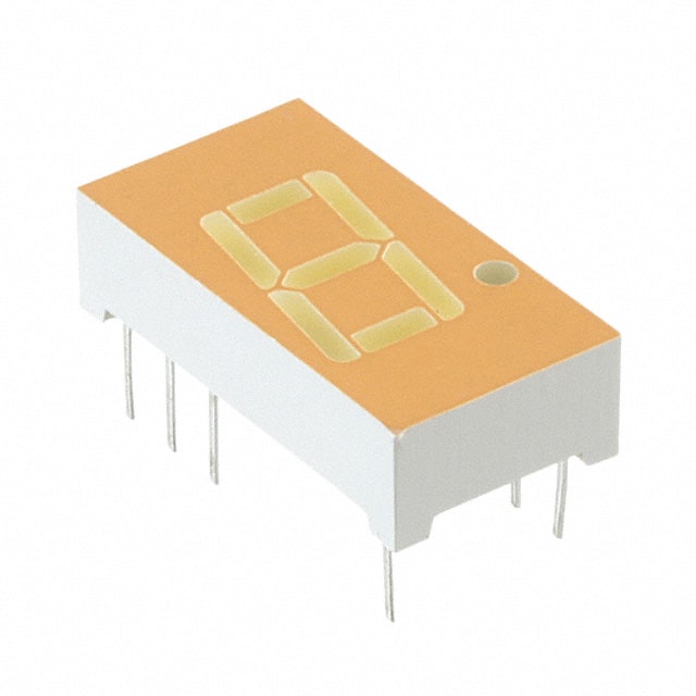 LTS-4610AE DISP 7SEG 0.4" SGL ORG-RED 14DIP