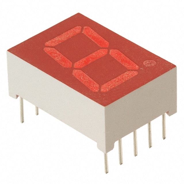 LTS-546AHR DISPLAY 7SEG 0.52" SGL RED 10DIP