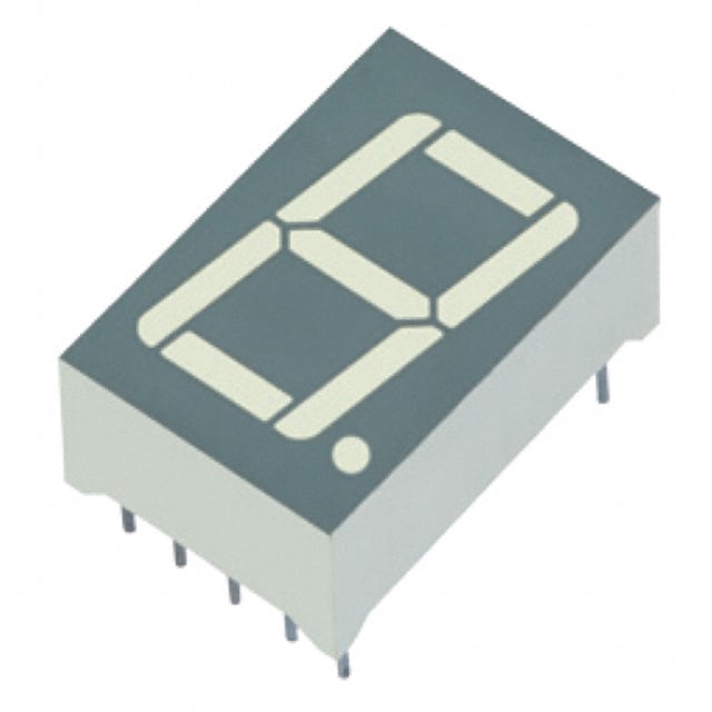 XDMYK14A DISPLAY 7SEG 0.56" SGL YLW 10DIP