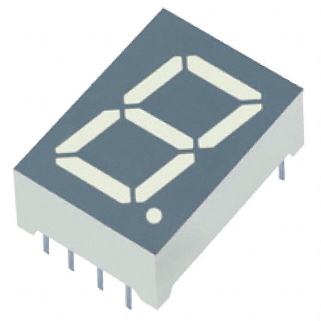 XDUR13A DISPLAY 7SEG 0.52" SGL RED 10DIP