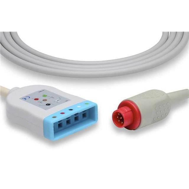 BM3 ECG TRUNK CABLES TWIN PIN CONNECTOR Replacement for Bionet BM3 Ecg T