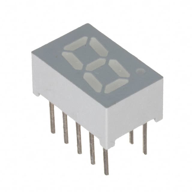 HDSP-201C S4 PCB 8MM RED CA GREY