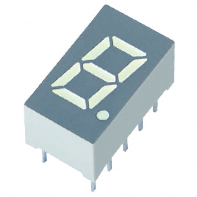 XDUY06A DISPLAY 7SEG 0.32" SGL YLW 10DIP