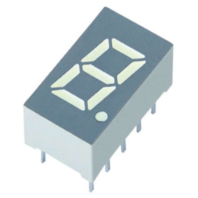 XDUY06C DISPLAY 7SEG 0.32" SGL YLW 10DIP