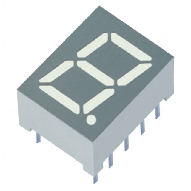 XDUG08A DISPLAY 7SEG 0.39" SGL GRN 10DIP