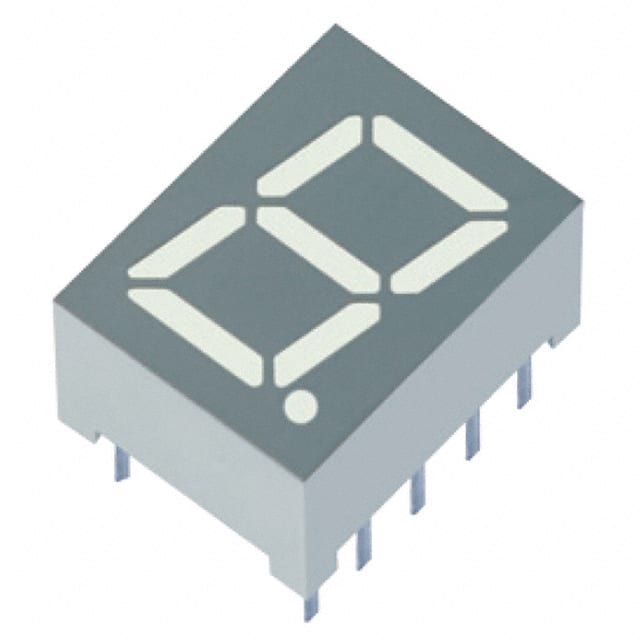 XDUG08C DISPLAY 7SEG 0.39" SGL GRN 10DIP
