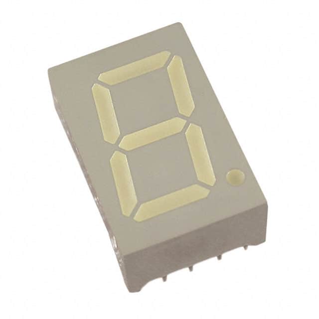 XDUY14A DISPLAY 7SEG 0.56" SGL YLW 10DIP