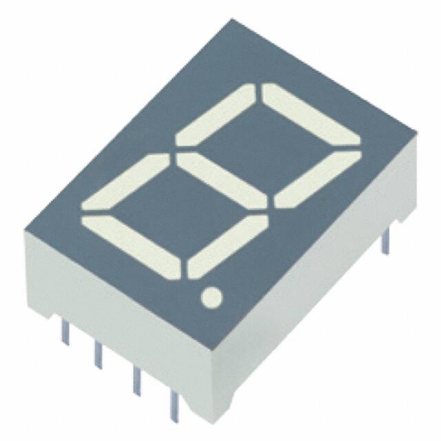XDUG13A DISPLAY 7SEG 0.52" SGL GRN 10DIP
