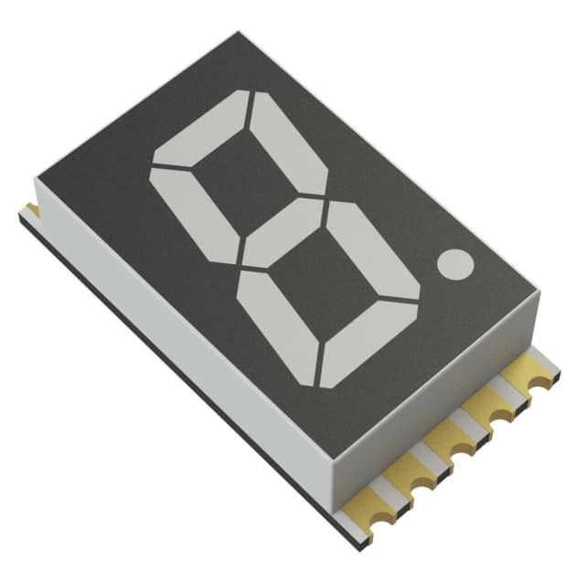 INND-SS30WAG DISPLAY 7SEG 0.3" SGL WHT 10SMD