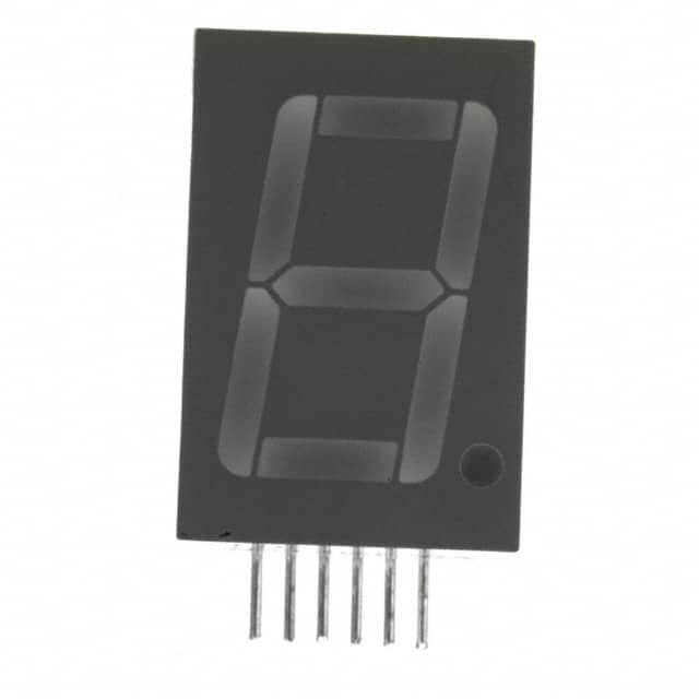 LDS-N514RI-RA DISP 7SEG 0.56" SGL RED 6SIP RA
