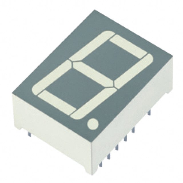 XDMYK20A-1 DISPLAY 7-SEG 0.8" SGL YLW 16DIP